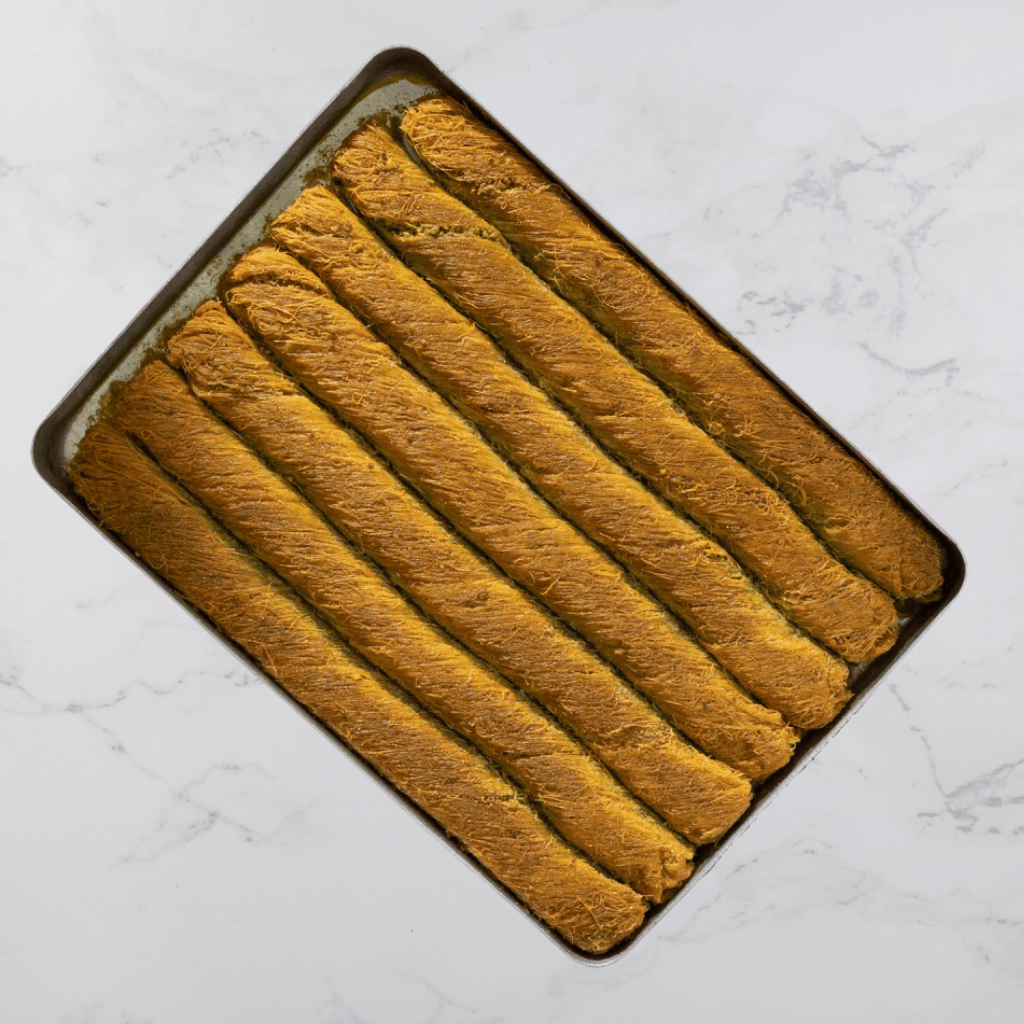 Fıstıklı Burma Kadayıf Tepsi - Baklavacı Şaşıgurme